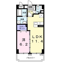 リバーサイドヨネの物件間取画像